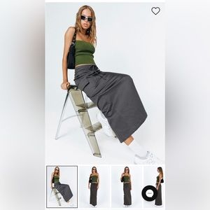 Cargo Maxi Skirt
